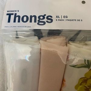 Brand new. Never opened. XL thong Old Navy. 5pk